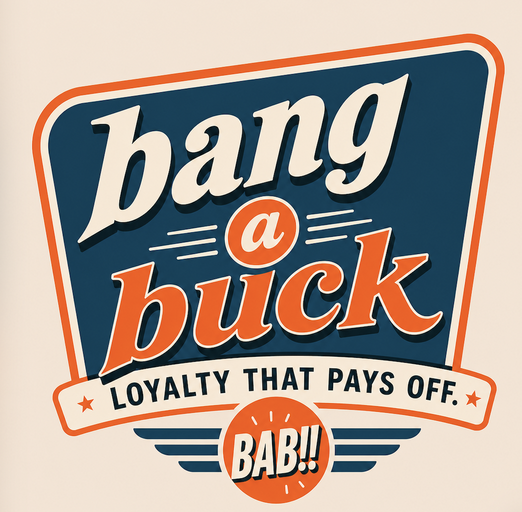 Bang-A-Buck café loyalty app